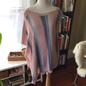 Pink/Rose Anthropologie Moth Shawl